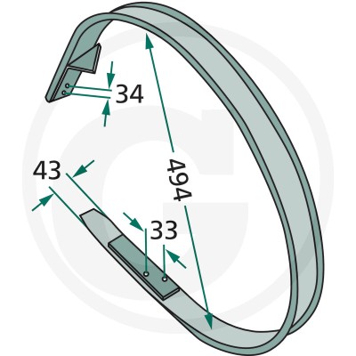 #0339 stieraci plech AP45 1